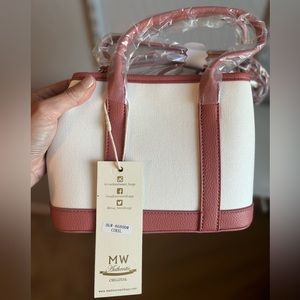 NWT Anthropologie Madison West Tote Hand Bag Purse